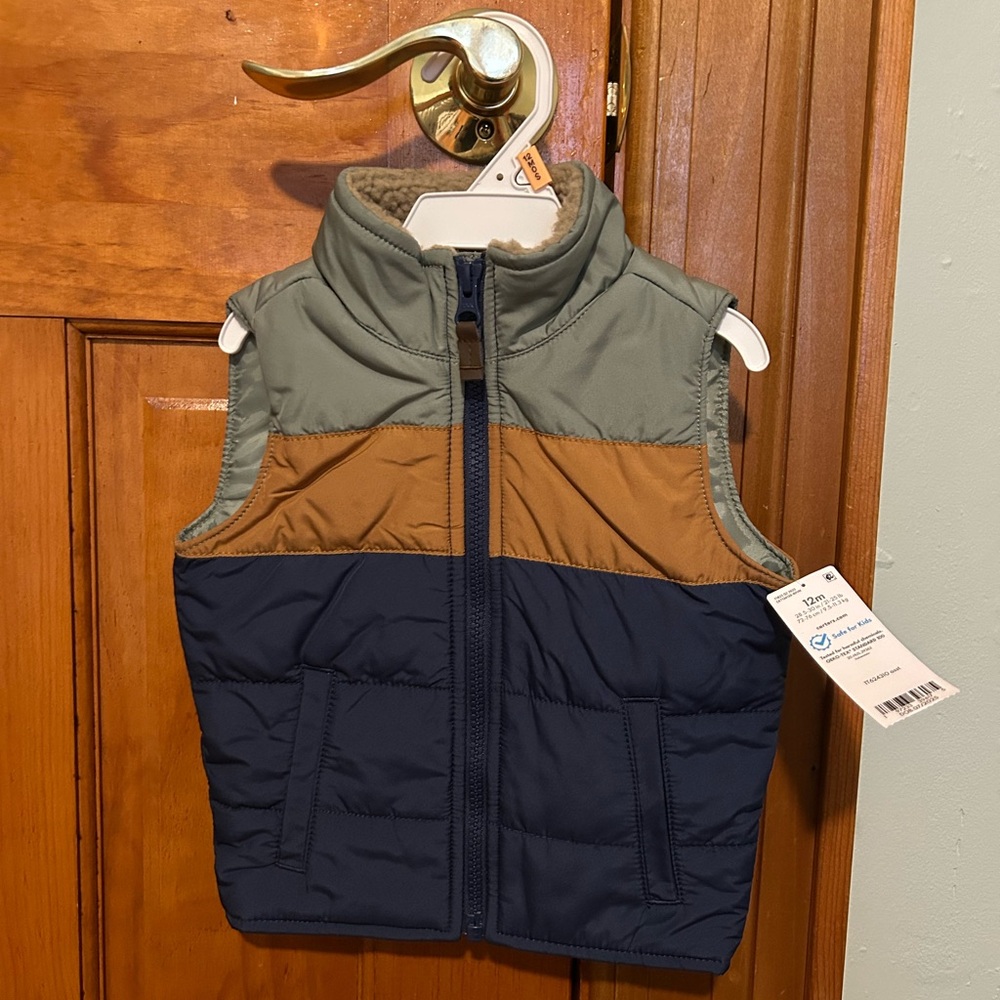 Carter's Cozy Vest Jacket